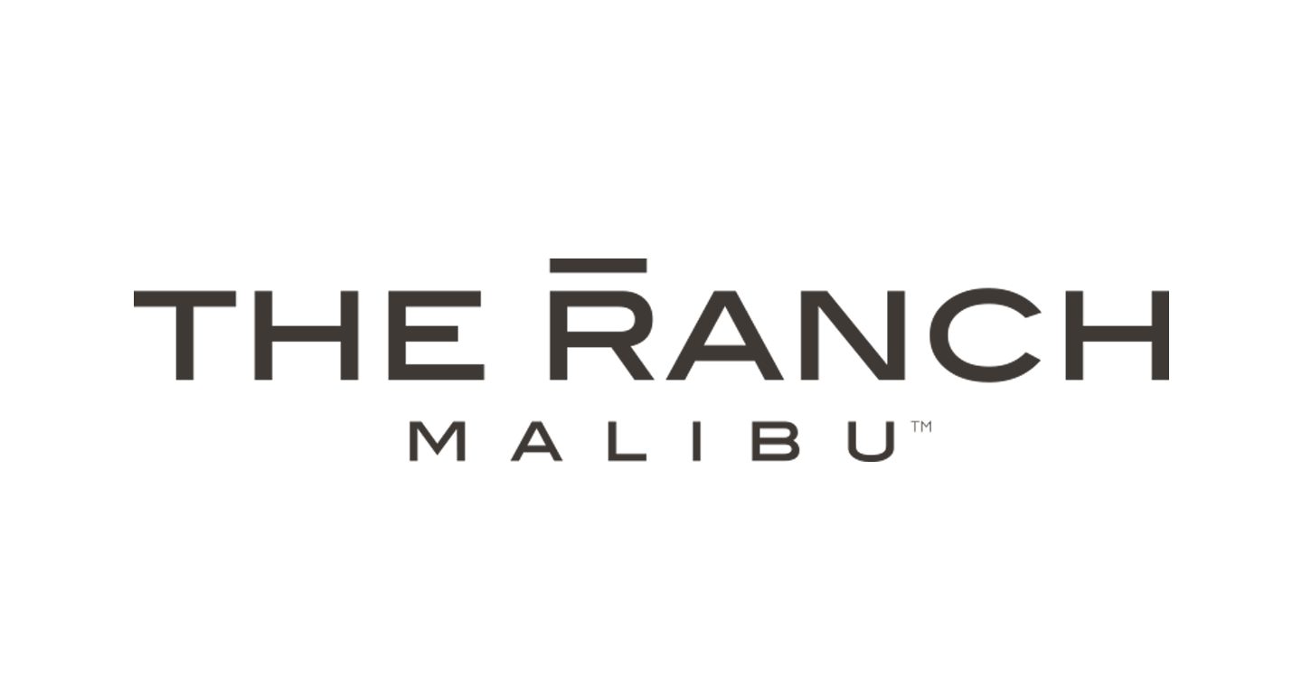 The Ranch Malibu wordmark created for the luxury wellness brand